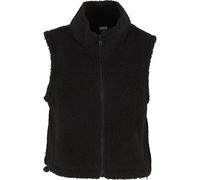 Urban Classics Short Sherpa Vest Nero L Donna