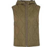 Urban Classics Gilet oliva Donna - Abbigliamento - Taglie comode - Giacche Urban Classics M
