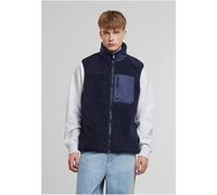 Urban Classics Gilet Sherpa TB6723 XXL Blu