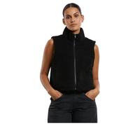 Urban Classics Gilet corto Sherpa da donna TB7087 3XL Nero