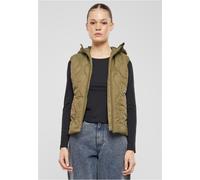 Urban Classics Gilet trapuntato da donna Gilet da donna Super Light Puffer TB7009 M Verde