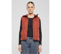 Urban Classics Gilet trapuntato da donna Gilet da donna Super Light Puffer TB7009 S Marrone