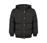 Urban Classics Girls Hooded Puffer Jacket Giacca, Nero, 134 cm-140 cm Bambina