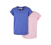 Urban Classics T-shirt Organic Extended Shoulder maniche corte 2 pezzi 110–116 cm
