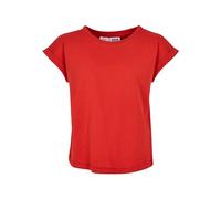 Urban Classics Girls Organic Extrended Shoulder Tee T-Shirt, Hugered, 158/164 cm Bambine e Ragazze