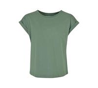Urban Classics Girls Organic Extrended Shoulder Tee T-Shirt, Salvia, 134-140 cm Bambine e Ragazze