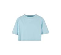 Urban Classics Girls Short Kimono Tee T-Shirt, Oceanblue, 110/116 cm Bambina