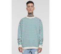 Urban Classics Striped Sweatshirt Verde 2XL Uomo