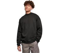 Urban Classics Girocollo Maglia di Tuta, Nero, L Uomo