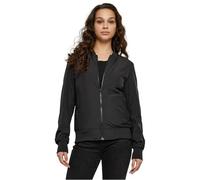 Urban Classics Giacca Bomber Light da Donna – leggera, cerniera e tasche, polsini a coste, nero, M
