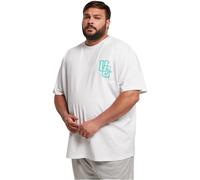 Urban Classics Glow Logo Tee T-Shirt Oberteil Shirt Oversize Look Jersey Print