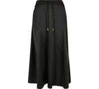 Urban Classics Gonna midi da donna in raso nero S Nero