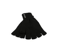 Urban Classics Guanti con dita corte nero / bianco Uomo Urban Classics L-XL nero / bianco