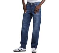 Urban Classics Heavy Ounce Straight Fit Jeans Blu 34 Uomo