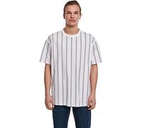 T-shirt Urban Classic heavy Oversized Stripe Blanc M