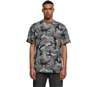 Urban Classics Heavy Oversized Camo Tee Uomo Maglia Sportiva Mimetico Scuro L 100% Cotone Taglia Extra
