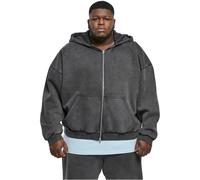 Urban Classics Heavy Sand Washed 90's Zip Hoody Uomo Sweatjacke Zipper Hoodie