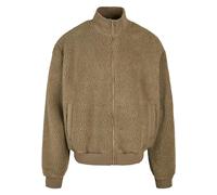 Urban Classics Boxy Sherpa Jacket Giacca, Tinioliva, XL Uomo