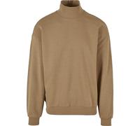 Urban Classics High Rib Neck Crew Maglia di Tuta, Warmsand, XXXXL Uomo