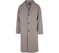 Urban Classics Long Coat Cappotto, Grigio Lupo, M Uomo