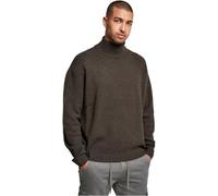 Urban Classics Oversized Roll Neck Sweater Maglia di Tuta, Blackbird, M Uomo