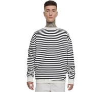 Urban Classics Girocollo a righe TB6411 XXL Bianco