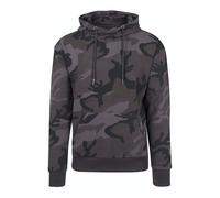 Urban Classics High Neck Camo Hoody Dark Camo Taglia: S | Felpe con cappuccio Outlet | Unisex | Marrone