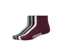 Urban Classics Calzini High Sneaker Socks – 6-Pack Wintercolor – 35-38 Unisex-Adulto