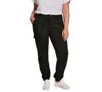 Urban Classics High Waist Cargo Pants, Pantaloni Donna, Nero, 29