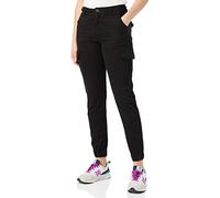 Urban Classics High Waist Cargo Pants, Pantaloni Donna, Nero, 30