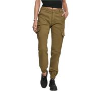 Urban Classics Pantaloni cargo TB3048 vita alta da donna Summerolive taglia 27