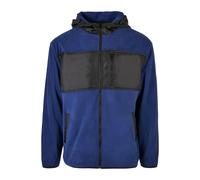 Urban Classics Hooded Micro Fleece Jacket Space Blue Taglia: XXL | Giacche leggere Outlet | Uomo | Blu