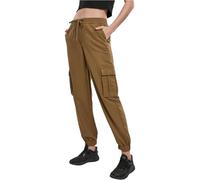 Urban Classics Hose Ladies Viscose Twill Cargo Pants Pantaloni Eleganti, Summerolive, S Donna