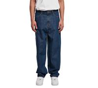 Urban Classics Jeans 90's, Mid Indigo Washed, 30 Uomo