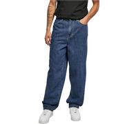 Urban Classics Pantaloni 90'S Jeans Mid Indigo Washed 34 Blu