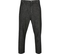 Urban Classics Jeans Affusolati Cropped, Jeans Uomo, Realblack Washed, 30