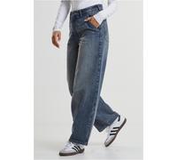 Urban Classics Tapered Baggy Jeans Blu 34 Donna
