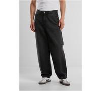Urban Classics Tb6746-tapered Heavy Ounce Baggy Jeans, Nero Délavé, 39 Uomo