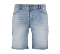 Urban Classics Pantaloncini Jeans Vestibilità Relaxed Denim Blu Destroyed Chiaro Taglia 30 Uomo
