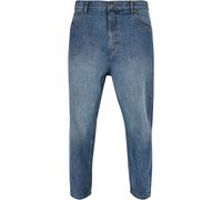Urban Classics Jeans Affusolati Cropped, Jeans Uomo, Middeepblue, 30