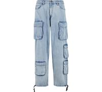 Urban Classics Jeans cargo blu denim Uomo - PROMO - Jeans - Straight leg Urban Classics 28