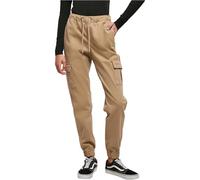 URBAN CLASSICS Jeans Cargo Donna Stile Militare, Pantaloni Vita Alta, Elastici alle Caviglie Tasche Laterali, Diversi Colori Disponibili, Taglie XS - 5XL