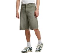 Urban Classics 90´s Heavy Denim Shorts Verde 38 Uomo