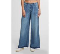 Urban Classics Tb7712 Wide Leg Jeans Blu 28 Donna