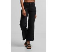 Urban Classics Tb7546 Relaxed Straight Fit Jeans Nero 27 Donna