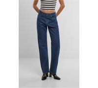Urban Classics Jeans da donna Dritti Fit Denim TB7193 36 Blu