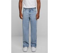 Urban Classics Heavy Ounce Straight Fit Zipped Jeans Blu 36 Uomo