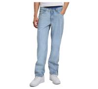 Urban Classics Jeans dritti Heavy Ounce Fit con zip TB6640 36 Blu