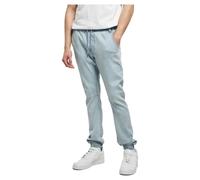 Urban Classics Knitted Denim Jogpants, Pantaloni Uomo, Lighter Washed,