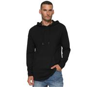 Urban Classics Jersey Hoody Uomo Felpa con Cappuccio Nero L 100% Cotone Regular